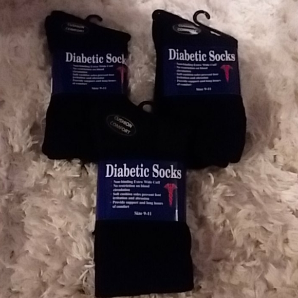 3pr.Diabetic Socks - Picture 1 of 4